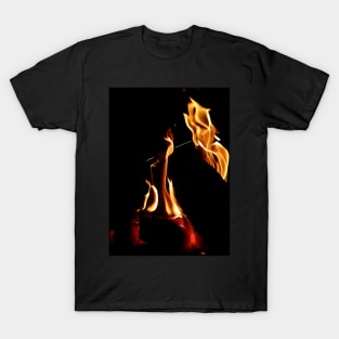 Fire poetry (pareidolia) T-Shirt